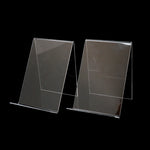 support livre transparent moderne adhésif scolaire organisation rangement acrylique gọn lại the title để