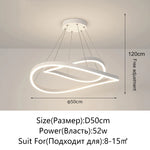 suspension lumineuse led moderne forme géométrique blanc noir minimaliste