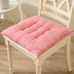 coussin chaise carré épais coton lin antidérapant motif tissé moderne vertclair