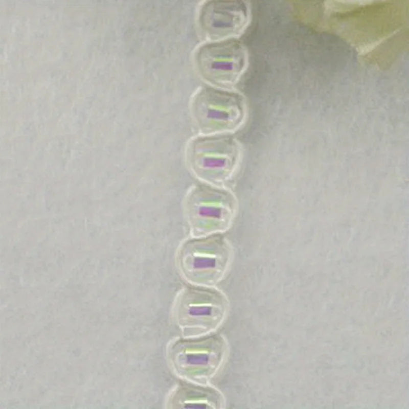 dentelle polyester or rouge mariage noire blanche classique 5m trims deco travaux manuels