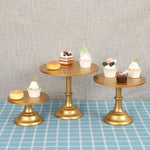 support gâteaux rond présentoir desserts moderne fête mariage décoration table anniversaire