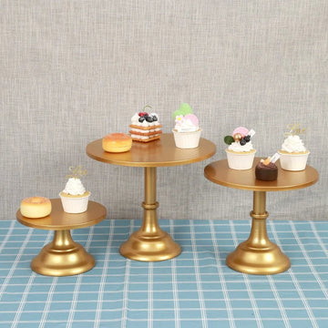 support gâteaux rond présentoir desserts moderne fête mariage décoration table anniversaire