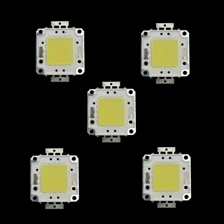 chips led cob 10w 20w 30w 50w 100w blanc chaud froid haute luminosité modernes