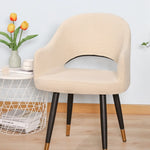 housses chaise tissu carreaux moderne vert marron beige noir polyester extérieur accueil