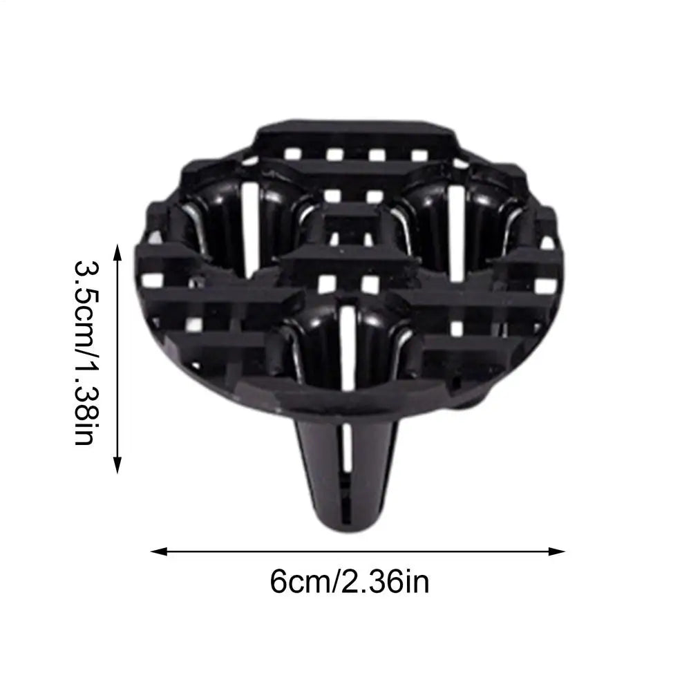 coussinets perforés protection racines pots fleurs anti moisissure utilitaires jardinage noirs