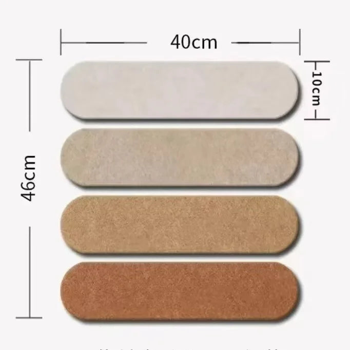 panneaux rangement feutre liège clips gris marron noir minimaliste moderne