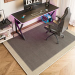 tapis salon chambre moderne gris rayures géométriques polyester antidérapant lavable confortable intérieur maison