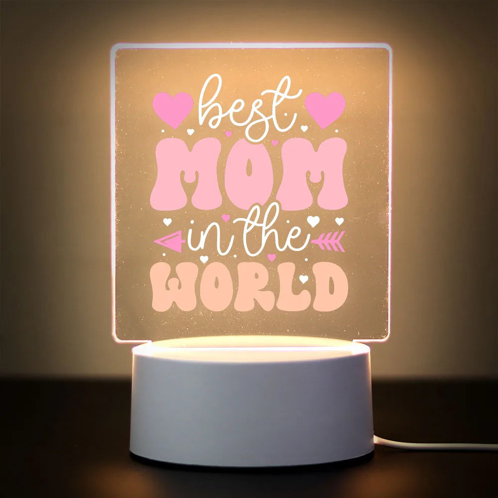 Lampe de chevet cadeau fête des mères originale