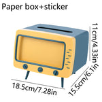 boîte mouchoirs moderne motif animalours papier toilette rangement rose vintage cartoon