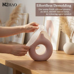 moule riz silicone rose pâle blanc gris clair moderne minimaliste