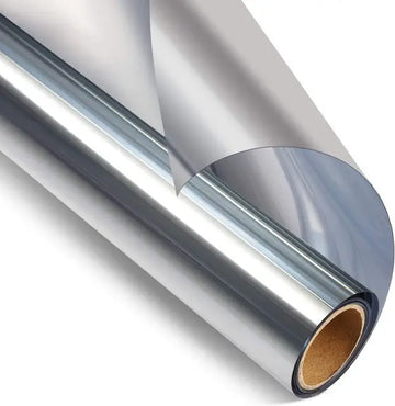 film solaire miroir bleu autocollant fenêtre opacité isolation thermique protection uv décoratif moderne intérieur