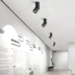 Spot lumineux LED 10W 15W 20W 25W blanc noir moderne minimaliste fixé mur