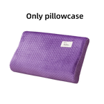 taies d'oreiller coton 100% marron violet rose bleu modernes 50x30cm non toxiques casa
