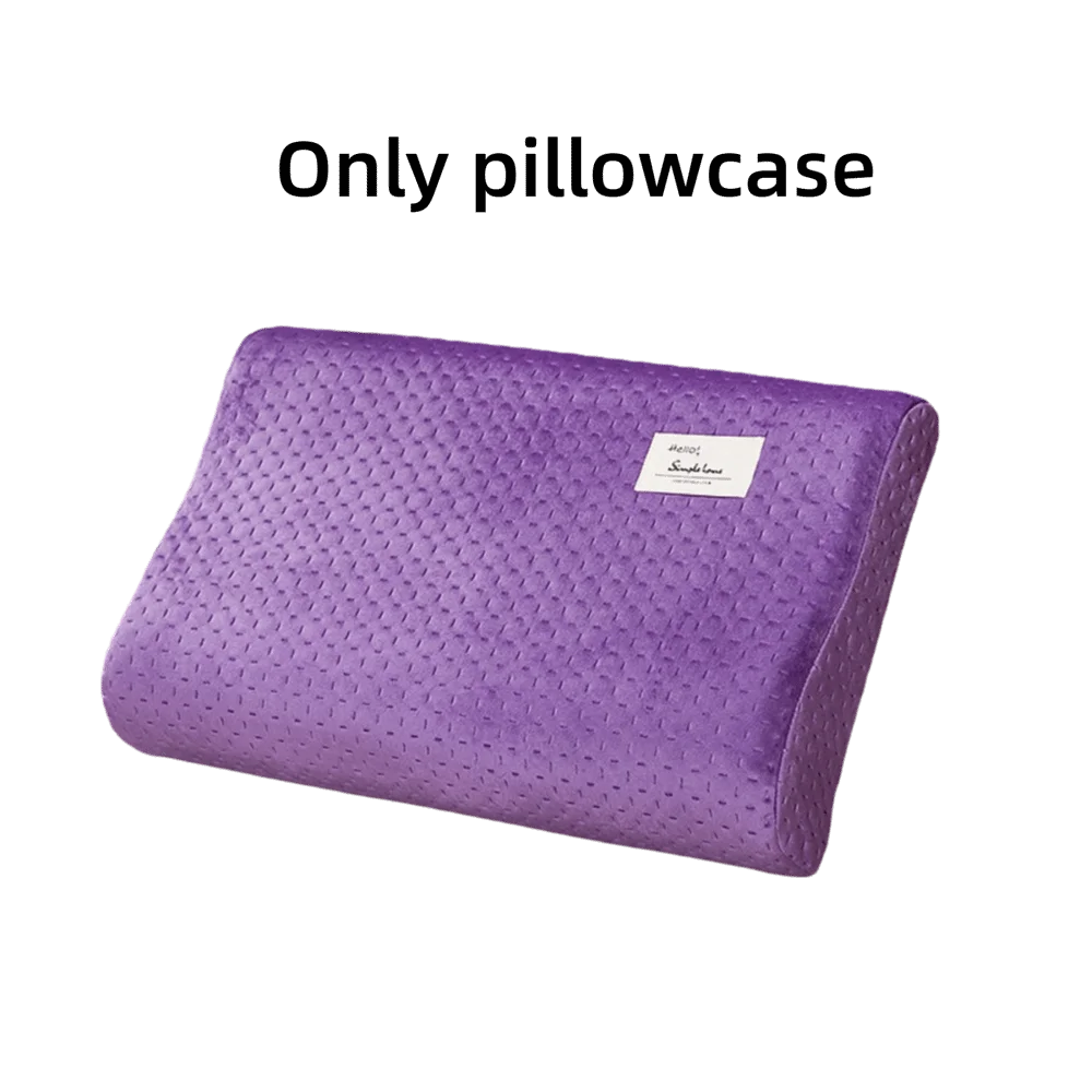 taies d'oreiller coton 100% marron violet rose bleu modernes 50x30cm non toxiques casa