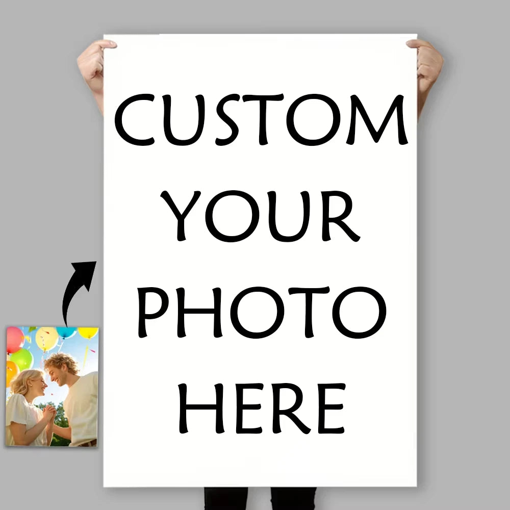 toile personnalisée photo famille moderne blanc texture lisse cadre mural anniversaire décoration chambre cadeau