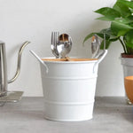 porte outils cuisine étagère réutilisable noir blanc rustique multifonctionnelle séparateur internes texturés