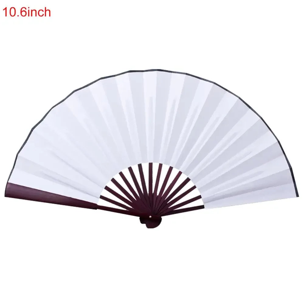 éventail traditionnel blanc rouge rayures horizontales métalliques bambou classique opacité