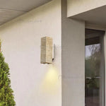 lumière murale moderne minimaliste bois texture naturelle beige clair marron foncé veineuse fixée plaque