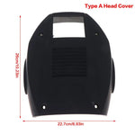 accessoire voiture noir moderne grille ventilation anneau fixation plaque protection