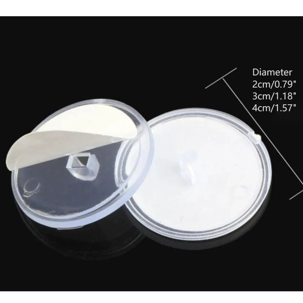 clips fixation transparent blanc moderne 2cm 3cm 4cm liège clips suspension affichage