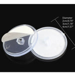 clips fixation transparent blanc moderne 2cm 3cm 4cm liège clips suspension affichage