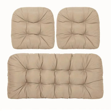 coussins jardin bleu imperméables motif plis moderne 50x48cm 100x50cm non amovibles lavables adultes