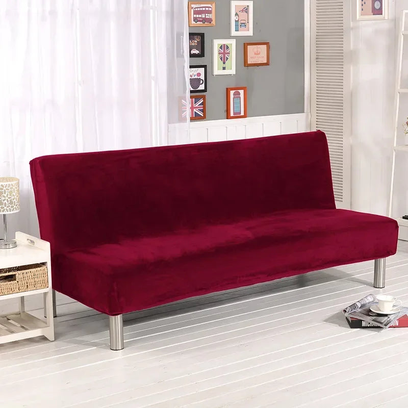 housse canapé velours gris extensible canapé lit futon moderne lavable amovible