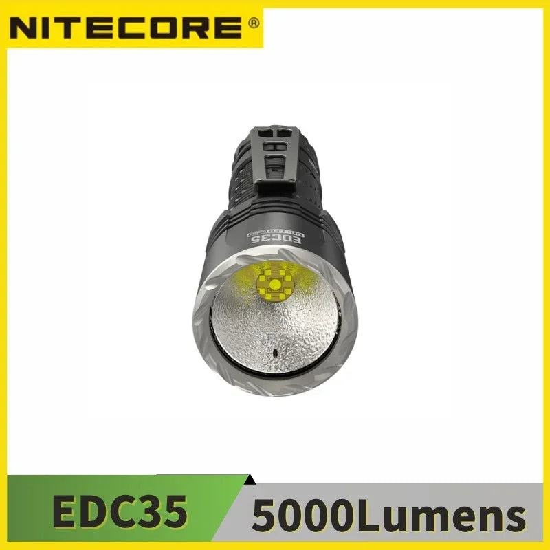 lampe poche rechargeable led 5000 lumens 200 500 metres noir tactique