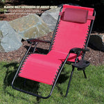 chaise longue coussin tête polyester coton beige noir rouge gris confort moderne poignées pliables