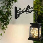 support mural décoratif oiseaux perchés plante suspendue lanterne oiseaux rustiqueextérieur led cheville vis