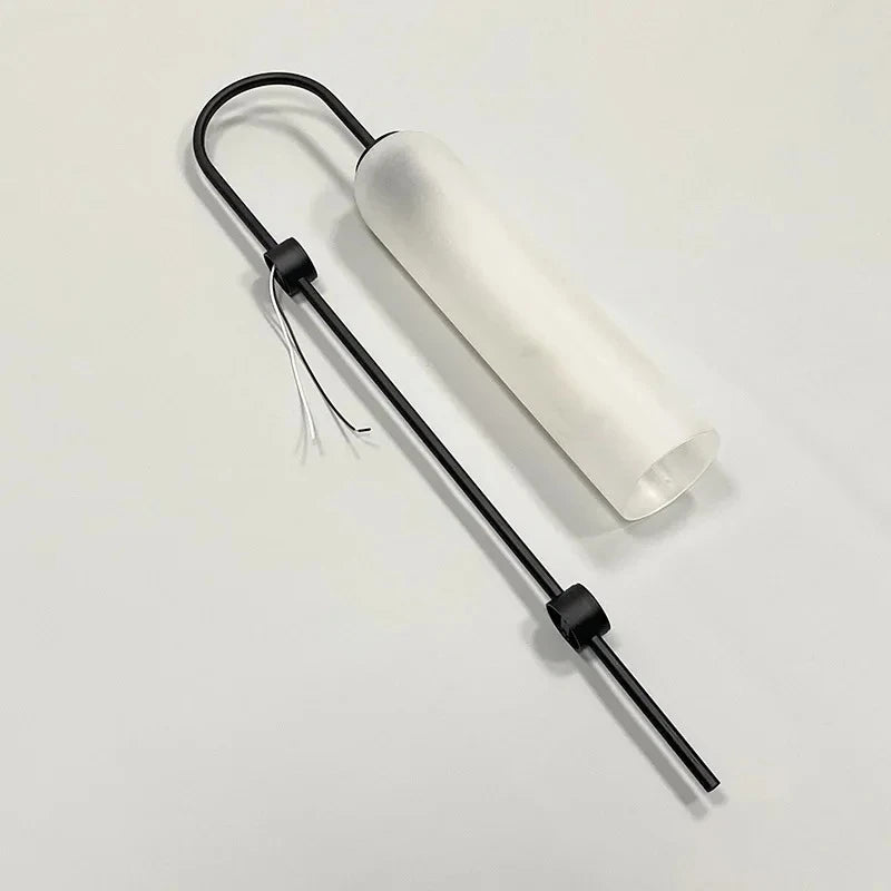 lampe murale moderne or argent transparente élégante câble électrique fixée chambre cuisine