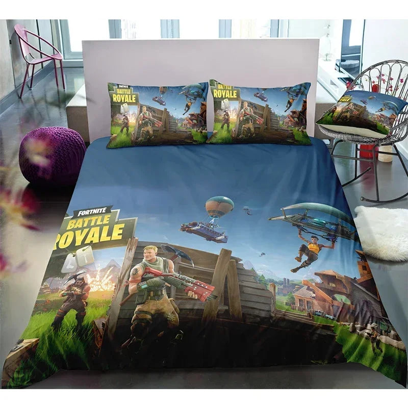 Housse de couette Fortnite imprimé 3D chambre ado