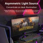 lampe led moderne clip noir blanc sans ombre rgb usb
