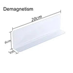 séparateurs rayonnage magnétiques transparents moderne aimants étagères cuisine réutilisables pvc pièces