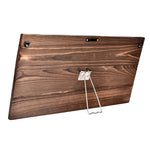 panneau mural bois personnalisé décoration maison rustique cadeau mariage nom famille texte gravé