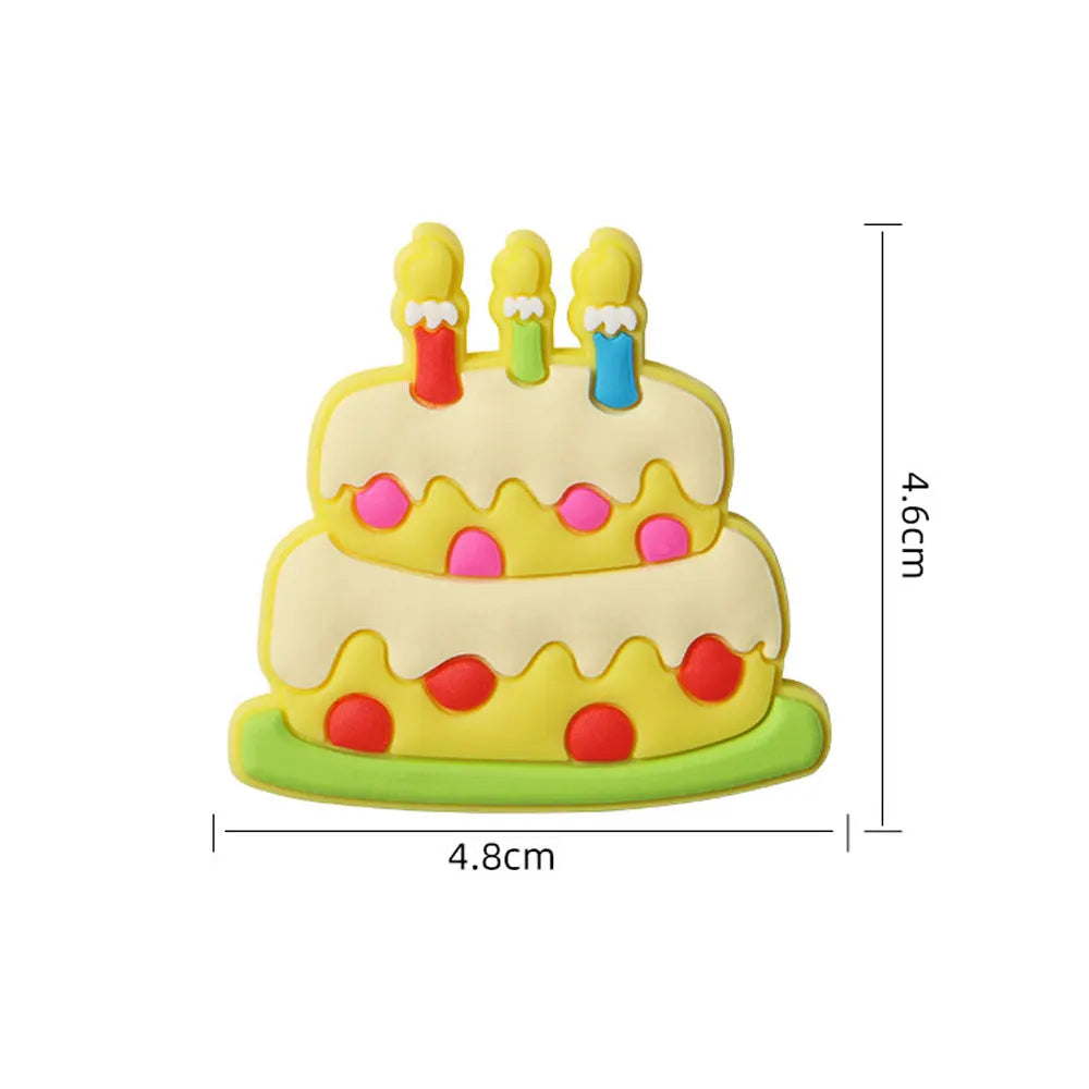 aimants réfrigérateur cake donuts glace cupcakes cartoon différents motifs