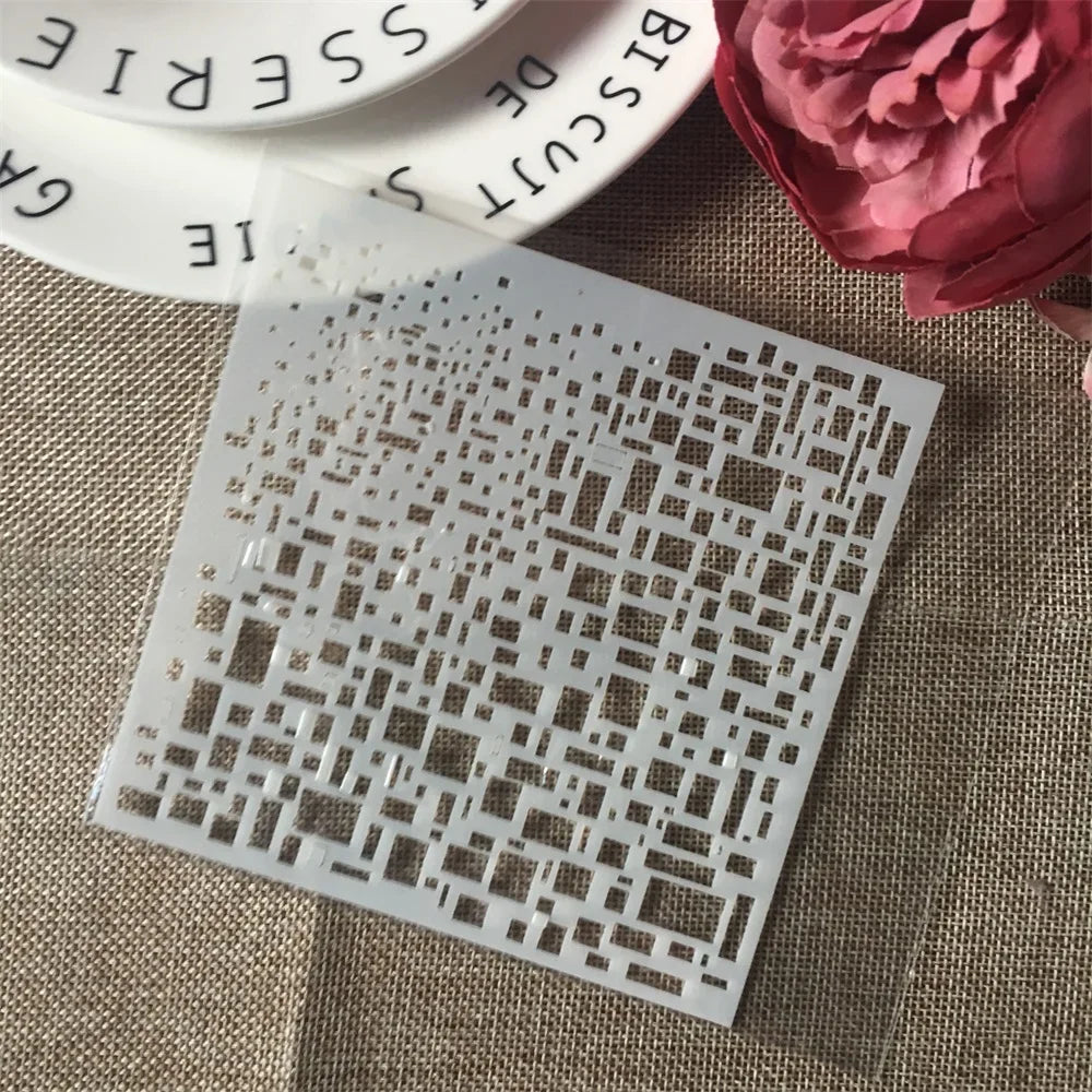 découpe blanche bâtiments architectural semi opaque gabarit craft scrapbooking tracé illustration trace stencil tracé