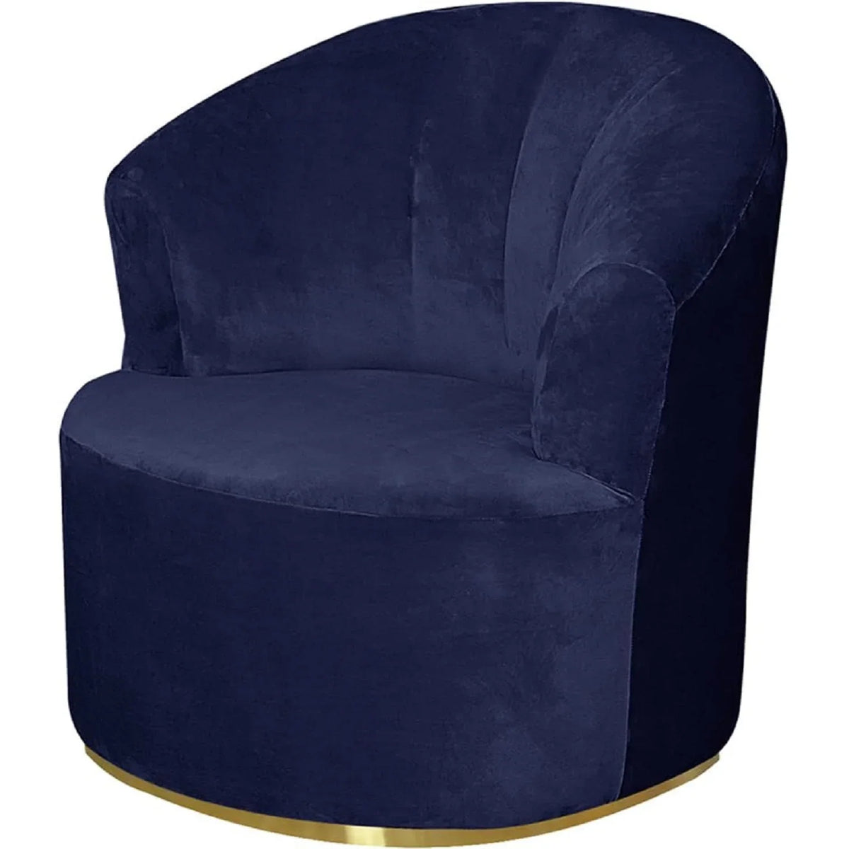 fauteuil moderne velours bleu marine lavable accueil confortable soft automne hiver