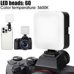 lampe led selfie noir blanche clip réglable modernes maquillage tiktok direct videoconférence