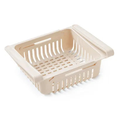 boîtes rangement réfrigérateur moderne rose bleu blanc perforées respectueuses environnement pliables clips poignées