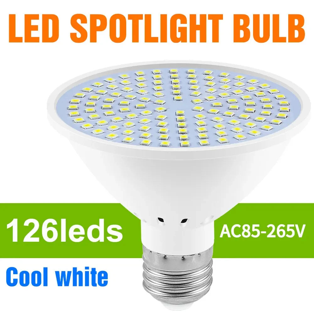 ampoule led e27 blanc moderne grille cool white 2000 lumens 2700k 6500k 20000h