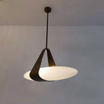 suspension lumineuse contemporaine pierre verre motif organique blanc doré fixation câbles 90 260V