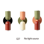applique murale moderne led vert rouge beige noir éclairage quotidien minimaliste fixée mur