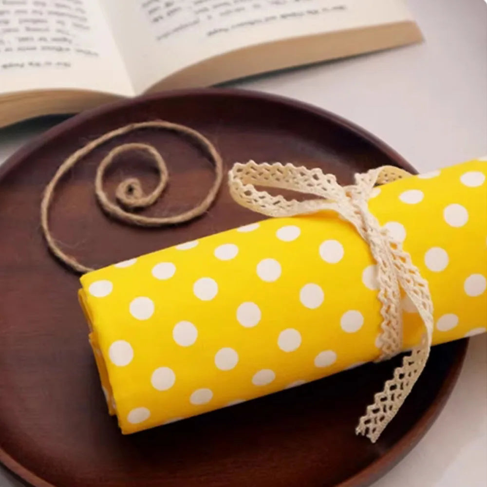 tissu sergé 100% coton largeur 160cm imprimé pois moderne jaune vert bleu rose violet