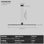 lampe suspendue moderne gris métallisé lisse finition métallique opaques télécommande 6000K 4000K 3000K