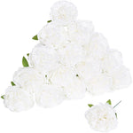 fleurs artificielles pivoine rose clair 20cm décoration intérieure mariage anniversaire classique soie douce feuilles