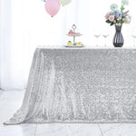 nappe table pailletée noël argent or élégante réutilisable moderne festive black gold rose gold