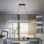 lampe suspendue moderne blanche aluminium flux lumineux led encastrée interrupteur haut bas