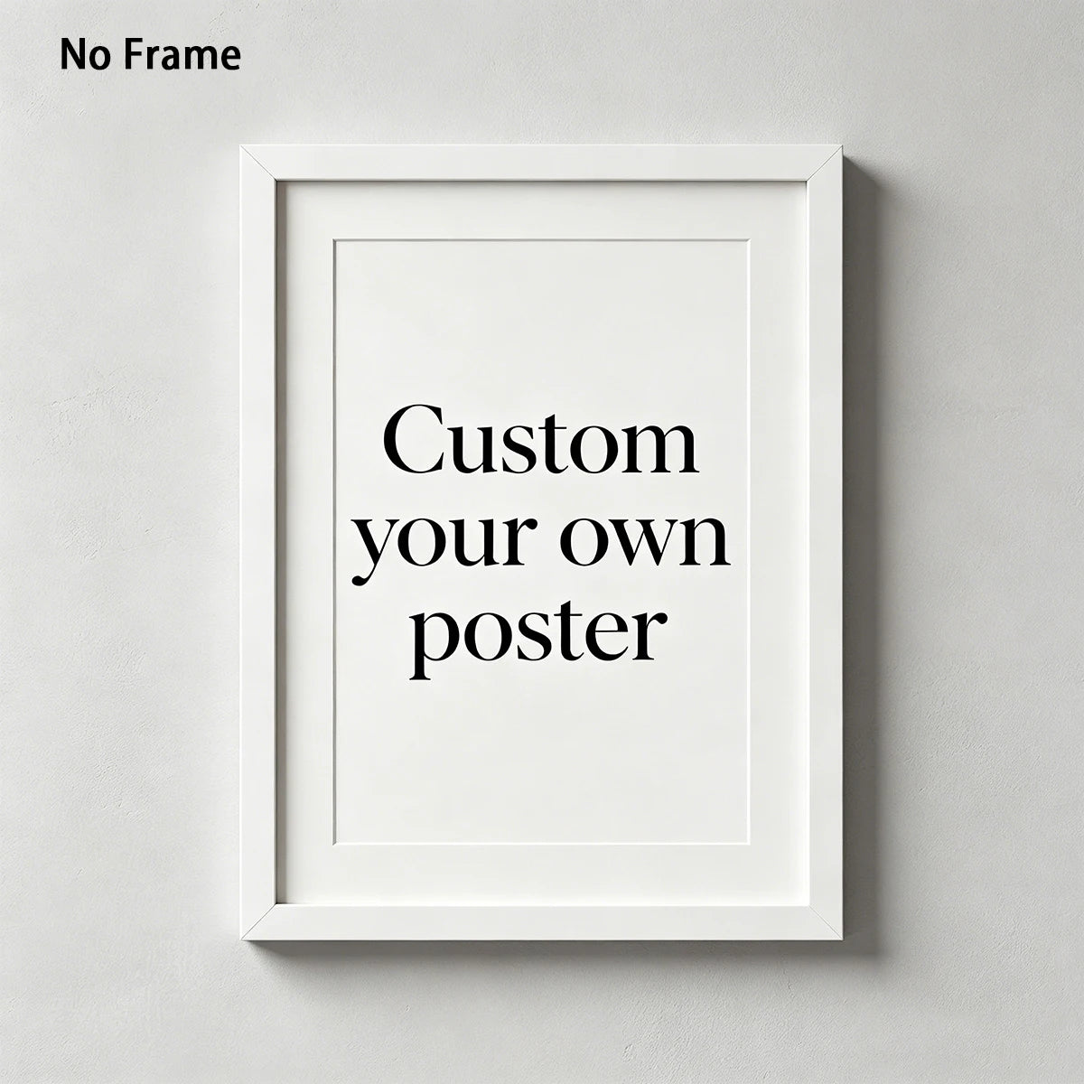 posters personnalisables photos animaux noir blanc minimaliste moderne sans cadre
