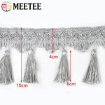 ruban pompons violet marron doré décoration mariage tissu polyester franges élégant accessoire broderie tassel